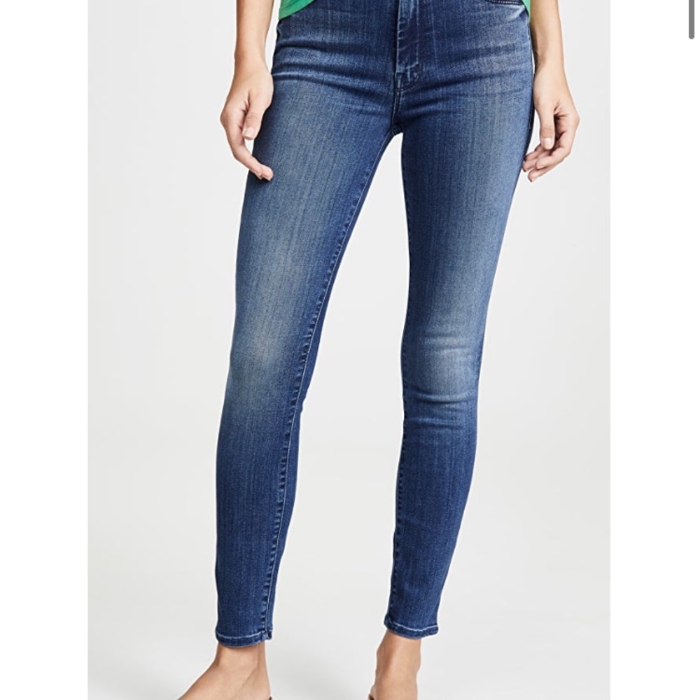 Mother Jeans High Waisted Looker Ankle